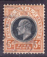 Natal, 1902, SG 134, Used (Wmk Crown CA) - Natal (1857-1909)