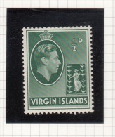 King George VI - 1938 - British Virgin Islands