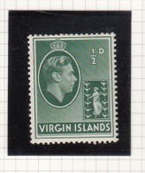 King George VI - 1938 - Iles Vièrges Britanniques