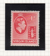 King George VI - 1938 - Iles Vièrges Britanniques