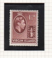 King George VI - 1938 - Iles Vièrges Britanniques