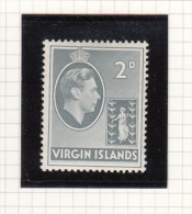 King George VI - 1938 - Iles Vièrges Britanniques