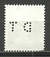 Great Britain; 1971 Issue Stamp "Perfin" - Perforés