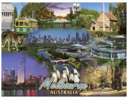 (PH 400) Australia - VIC - Melbourne (with International Post Stamp At Back Of Card) - Melbourne