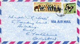 JAMAÏQUE. N°271 De 1967 Sur Enveloppe Ayant Circulé. Police/Cheval. - Politie En Rijkswacht