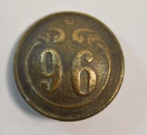 Bouton Infanterie De Ligne 96 - Boutons