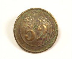 Bouton Infanterie De Ligne 52 - Boutons