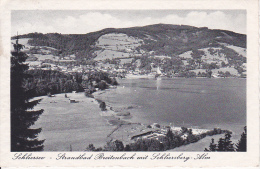 AK Schliersee - Strandbad Breitenbach Mit Schliersberg-Alm - 1940 (3251) - Schliersee