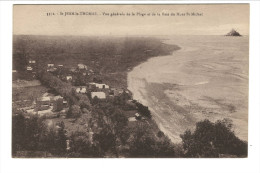 3352 - St-JEAN-le-THOMAS - Vue Générale De La Plge Et De La Baie Du Mont-St-Michel - Autres & Non Classés