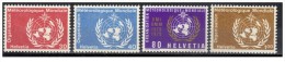 Svizzera OMM-WMO - 1973 - Nuovo/new - Mi N. 10/13 - Oficial