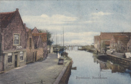 Cpa,1912,hollande Du Nord,BINNENHAVEN,MONNIKEN DAM,near Waterland,rare - Autres & Non Classés