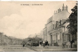 58. Guerigny. La Grande Rue. Coin Bas Gauche Abimé - Guerigny