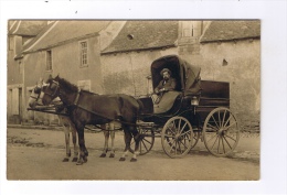 SAINT-CYR-SUR-LOIRE  (TOURS ??) - Edouard SCHOEMACKER  Fabricant De Chaussures - Belle Carte Photo Avec Attelage 1920 - Saint-Cyr-sur-Loire