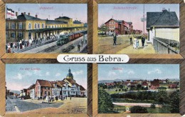 Gruss Aus BEBRA - Karte Als Feldpost Gelaufen 1918, Stempel Bebra, Verlag Carl Jagemann Eisenach - Bebra