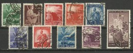 Italy ; 1945 Issue Stamps - Used