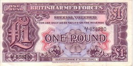 GRANDE BRETAGNE  1 Pound  British Armed Forces Non Daté (1948)   Pick M22  ***** QUALITE  XF  ***** - British Troepen & Speciale Documenten