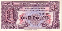 GRANDE BRETAGNE  1 Pound  British Armed Forces Non Daté (1948)   Pick M22  ***** QUALITE  XF  ***** - Fuerzas Armadas Británicas & Recibos Especiales
