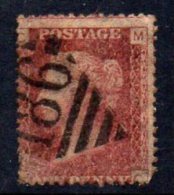 GB QV 1858-79 1d Plate 161, Corner Letters MC, Used - Gebraucht