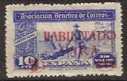 Beneficencia Huerfanos De Correos 109 ** - Beneficiencia (Sellos De)