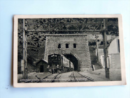 Carte Postale Ancienne : LOTSCHBERGBAHN : Lötschbergtunnel : Nordausgang Bei Kandersteg - Kandersteg