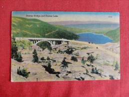 Donner Bridge & Donner Lake  1950 Cancel D  Ref 1298 - Otros & Sin Clasificación
