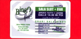 VIACARD -  Viacard Pubblicitarie - Sala Bingo Fiore -  Tessera N. 1739 - 25  - Pub - 08.2007 - Autres & Non Classés