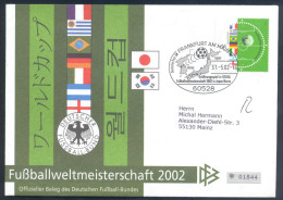 Germany Football Soccer 2002 Fifa World Cup Korea Japan - Openning Game - Official Cover DFB - 2002 – South Korea / Japan