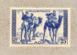 MAURITANIE : Méharistes- Chameau - Timbres Gravés - Unused Stamps