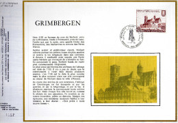 Feuillet Tirage Limité CEF 214 90 1888 Abbaye Grimbergen - 1971-1980