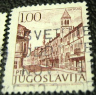 Yugoslavia 1971 Sightseeing 100d - Used - Used Stamps