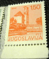 Yugoslavia 1976 Sightseeing 1.50d - Used - Used Stamps