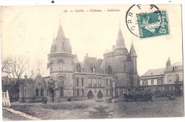 -80-  CORBIE  Château Intérieur - Bien Timbrée TTBE - Corbie