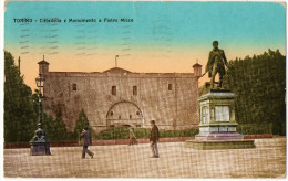 TO4 !!! TORINO CITTADELLA E MONUMENTO A PIETRO MICCA 1934 F.P. !!! - Other Monuments & Buildings