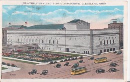 Public Auditorium  1931 ( Writting From Miss Jane Faliu, Collector Cards Of World) * Voir Descripition - Cleveland