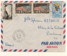 TAAF -  Lettre Du 12/12/1968 Avec TP N°14, 15 Et 20 (2) - Briefe U. Dokumente