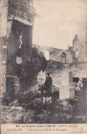 Reninghe.  -  La Grande Guerre 1914-15;  Intérieur De L'Eglise De Reninghe - Lo-Reninge