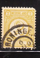 Netherlands 1876-94 Numeral 2c Used - Usati