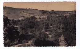 CPSM Souk-Ahras (Algérie), Jardin Public, Années 1940 - Souk Ahras