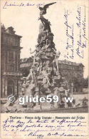 TORINO - Piazza Dello Statuto - Monumento Del Fréjus - Autres Monuments, édifices