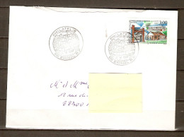 FRANCE.   Y&T N° 3048 Sur Lettre. Oblitération Cachet Rond  .Patrimoine Guyanais - Storia Postale