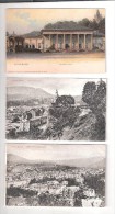 3 DREI BADEN BADEN Germany Old Postcards L05 - Baden-Baden