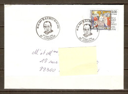 FRANCE.   Y&T N° 3024  Sur Lettre. Oblitération Cachet Rond  .   Raimu  /  Cogolin - Cartas & Documentos