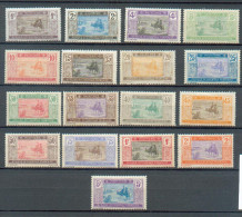 MAU 239 - YT 17 à 33 * - Unused Stamps