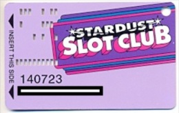 Stardust Casino,  Las Vegas, NV, U.S.A., Older Used Slot Or Player´s Card,  Stardust-6 - Casinokaarten