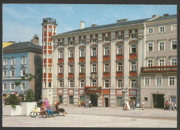 Austria,  Linz,  Main Square-Town Hall,  Card Published And Printed In Hungary. - Linz