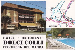 Cp , COMMERCE , RESTAURANT , Hotel-Ristorante "Dolci Colli" , Peschiera Del Garda , Italia , Multi-Vues - Ristoranti