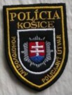 Police Slovaque- Slovakia,  écussons Tissu-Patches, Service De Police D'urgence - Košice - Politie & Rijkswacht