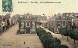 CPA -  SAINT  ROMAIN  DE  COLBOSC  (76)   Mairie Et Salle Des Réunions - Saint Romain De Colbosc