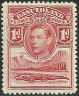 BASUTOLAND..1938..Michel # 19...MLH. - 1933-1964 Kolonie Van De Kroon