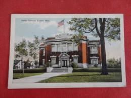 Ohio   Lorain   Public Library  Not Mailed Ref 1300 - Andere & Zonder Classificatie